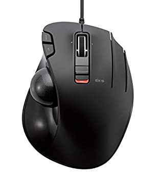 【中古】【輸入品・未使用】ELECOM Mouse trackball wired grip 6 button black M-XT3URBK [並行輸入品]
