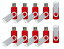 【中古】【輸入品・未使用】mosDART 16GB 10 Pack Bulk USB 2.0 Flash Drives Swivel Keychain Thumb DrievsRed 10pcs [並行輸入品]