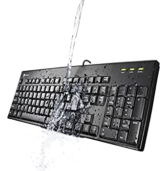 yÁzyAiEgpzI-Rocks Washable Keyboard Black (IRK32W-BK) [sAi]