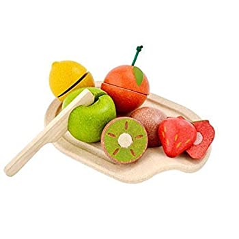 【中古】【輸入品・未使用】Plan Toys Activity Assorted Fruit Playset [並行輸入品]
