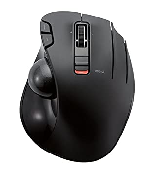 yÁzyAiEgpzELECOM Wireless track ball mouse 6 button Tilt function Black M-XT3DRBK [sAi]