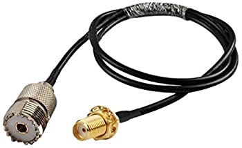 šۡ͢ʡ̤ѡMPD Digital RG58U-SO239-SMA-FEMALE-15 RG-58 Jumper/Adapter for UHF Base and Mobile Antennas SMA Female to UHF SO-239 Female Connectors