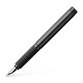 Faber-Castell - 【中古】【輸入品・未使用】Faber-Castell Carbon BASIC Black Fountain Pen with Broad Nib 万年筆 (並行輸入品)