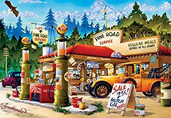 šۡ͢ʡ̤ѡBuffalo Games 2000 piece: Pine Road Service - 2000 Piece Jigsaw Puzzle by Buffalo Games [¹͢]