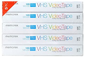 šۡ͢ʡ̤ѡMemorex T-120 120 Minute RV VHS Video Tape (5 Pack) [¹͢]