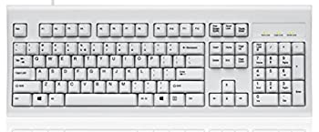 yÁzyAiEgpzPerixx Performance Wired Keyboard 20 Million Key Press Life Full Size 17.9' x 6.6' x 1.7' (11280) [sAi]