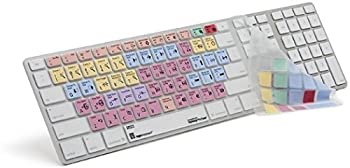 LogicKeyboard Apple Mac Ultra Thin Digidesign Protools Keyboard LogicSkin Cover - For Simpler and Faster Post-Production Facilities Pro