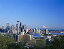 【中古】【輸入品・未使用】Posterazzi Washington Seattle Skyline With Space Needle And Snowcapped Mount Hood In Background Blue Sky Poster Print (34 x 26) 141［並