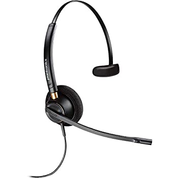【中古】【輸入品・未使用】Plantronics 89433-01 Wired Headset Black [並行輸入品]