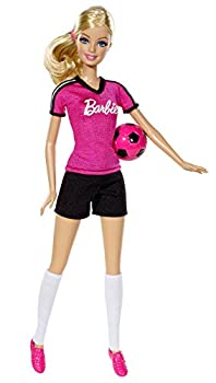yÁzyAiEgpzAo[r[l`Eƃo[r[[hf Barbie Careers Soccer Player Fashion Doll [sAi]