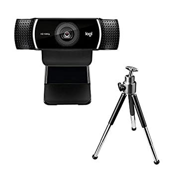 【中古】【輸入品 未使用】Logitech C922 Pro Stream Webcam 1080P Camera for HD Video Streaming Recording 720P at 60Fps with Tripod Included 141［並行輸入］