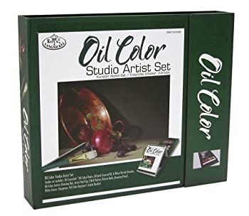 【中古】【輸入品・未使用】Royal and Langnickel Oil Painting Studio Kit アートペン (並行輸入品)