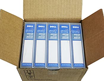 šۡ͢ʡ̤ѡGenuine OEM 5-Pack Dell HC591 HC593 RC922 400 GB (Native) / 800GB (Compressed) LTO LOT-3 Ultrium3 Data Tape Cartridge Compatible Part N