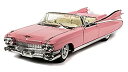 【中古】【輸入品 未使用】1959 Cadillac Eldorado Biarritz Convertible Pink - Maisto Premiere 36813 - 1/18 Scale Diecast Model Toy Car by Maisto 並行輸入品