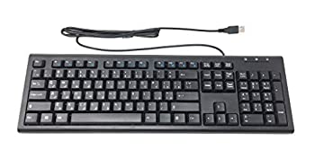 【中古】【輸入品・未使用】Solidtek Bilingual Farsi English Black USB Wired Computer Keyboard [並行輸入品]