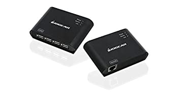 yÁzyAiEgpzIOGEAR USB 2.0 4-Port 164' USB Extender Over Cat5/Cat5e/Cat6 Ethernet Cable (GUCE64) [sAi]