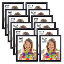 【中古】【輸入品 未使用】Langdons 8x10 Picture Frames (12 Pack Black) Black Picture Frame Set Wall Mount or Table Top Set of 12 Prosperity Collection 並行輸入