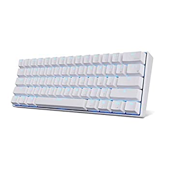 【中古】【輸入品・未使用】RK ROYAL KLUDGE RK61 Wireless 60% Mechanical Gaming Keyboard Ultra-Compact Bluetooth Keyboard with Tactile Brown Switch Compatible for