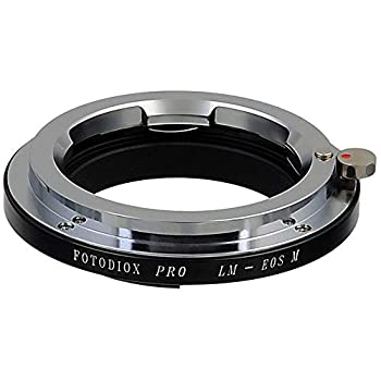 【中古】【輸入品・未使用】Fotodiox Pro Lens Mount Adapter - Leica M Rangefinder Lens Black (FX-LeicaM-EOSM-PRO) [並行輸入品]