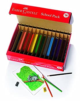 yÁzyAiEgpzFaber and Castell Triangular Colored EcoPencils School Pack (20 ea of 12 Colors with Free Sharpeners) (240 Count) [sAi]