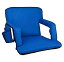 【中古】【輸入品・未使用】Alpcour Folding Stadium Seat ? Deluxe Reclining Waterproof Cushion Chair for Bleachers w/Arm Rests 3 Storage Pockets Backpack Straps &