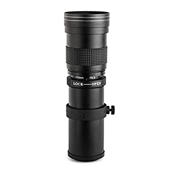 【中古】【輸入品 未使用】アプテカ (Opteka) 420-800mm f/8.3 HD望遠ズームレンズ for Sony Alpha E-Mount a6000 a5100 a5000 NEX-7 NEX-6 NEX-5T NEX-5N NEX-5R and NEX-