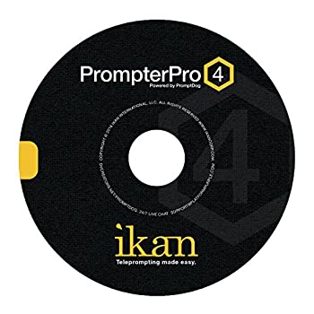 Ikan PrompterPro 4 Teleprompting Software for PC & Mac PrompterPro 4 Black (PrompterPro 4) 