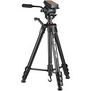 【中古】【輸入品 未使用】SUNPAK 620-840 Video PRO-M 4 Tripod with Fluid Head (Black) 並行輸入品