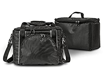 楽天アトリエ絵利奈【中古】【輸入品・未使用】AutoExec BusinessCase-07 Black/Grey Business Case with One Cooler Bag [並行輸入品]