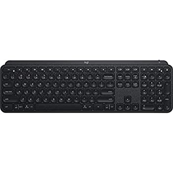 【中古】【輸入品・未使用】Logitech MX Keys Advanced Wireless Illuminated Keyboard Black (920-009295)【並行輸入品】