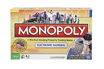 【中古】【輸入品・未使用】Hasbro Classic Fun and Modern Twists Monopoly Electronic Banking Edition Board Game [並行輸入品]