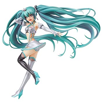 【中古】【輸入品 未使用】Good Smile 2012 Version Racing Miku Action Figure Bust 1:8 Scale 並行輸入品