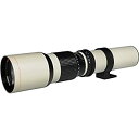 【中古】【輸入品 未使用】Vivitar 500mm f/8.0 Telephoto Lens (T Mount) (White) 並行輸入品