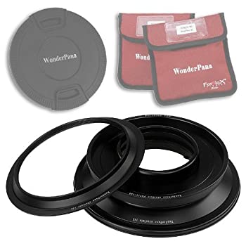 yÁzyAiEgpzWonderPana Absolute Core for Panasonic Lumix G Vario 7-14mm f/4.0 Lens 130mm & 150mm Adapter Rings 145mm Ring w/ Lens Cap [sAi]