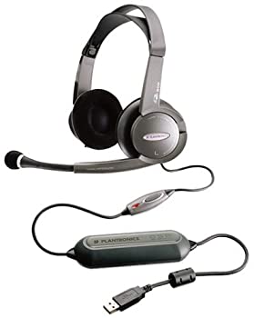 Plantronics DSP-500 Digitally-Enhanced USB Gaming/Multimedia Stereo Headset and Software 