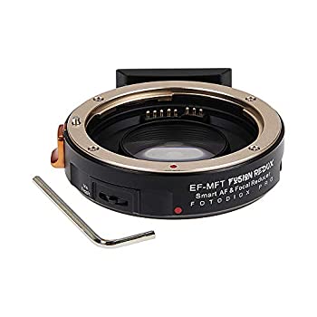 【中古】【輸入品 未使用】Fotodiox Pro Fusion Redux Smart Adapter Compatible with Canon EOS EF Lenses to Micro Four Thirds Camera 並行輸入品