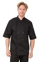 【中古】【輸入品・未使用】Chef Works(シェフワークス) シャンベリー 半袖コックコート 【男女兼用】【カラー:ブラック】