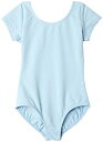 【中古】【輸入品・未使用】Capezio Big Girls 'クラシックショートスリーブレオタード、ライトブルー、M ( 8???10?)