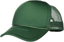 【中古】【輸入品・未使用】Decky 211-DK-GRN Solid Trucker Cap, Dark Green