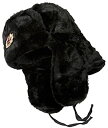 yÁzyAiEgpzRussian Soviet Army Fur Military Cossack Ushanka Hat (Black 58/M)