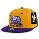 【中古】【輸入品・未使用】Decky W1-CR-GLDPUR California Republic Snapback Cap Gold & Purple
