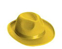 yÁzyAiEgpzForum Novelties 67588F Yellow Deluxe Fedora