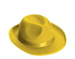 【中古】【輸入品・未使用】Forum Novelties 67588F Yellow Deluxe Fedora