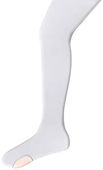 【中古】【輸入品・未使用】Capezio 大きい女の子用ウルトラソフトセルフニットウェストバンドタイツ US サイズ: M カラー: ホワイト