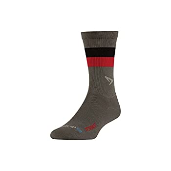 【中古】【輸入品・未使用】(W5-7 M3.5-5.5 Anthracite with Black/Red) - Drymax Running Lite-Mesh Crew