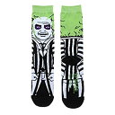 【中古】【輸入品・未使用】Beetlejuice 360 メンズ キャラクター クルーソックス