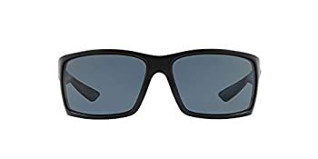 šۡ͢ʡ̤ѡCosta Del Mar Polarized Reefton RFT01OGP Black Rectangle Sunglasses