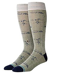 【中古】【輸入品・未使用】Stance メンズ クルーソックス Isle Tropics US サイズ: Medium カラー: グリーン