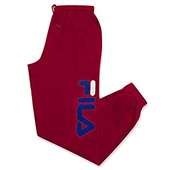 【中古】【輸入品・未使用未開封】Fila メンズ ビッグ&トール ジョガー スウェットパンツ アスレチックロゴ フリース スウェットパンツ ポケット付き US サイズ: X-Large Tall カ