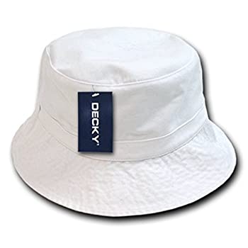 yÁzyAiEgpzDecky 961-PL-WHT-06 Polo Bucket Hat White - Small & Medium